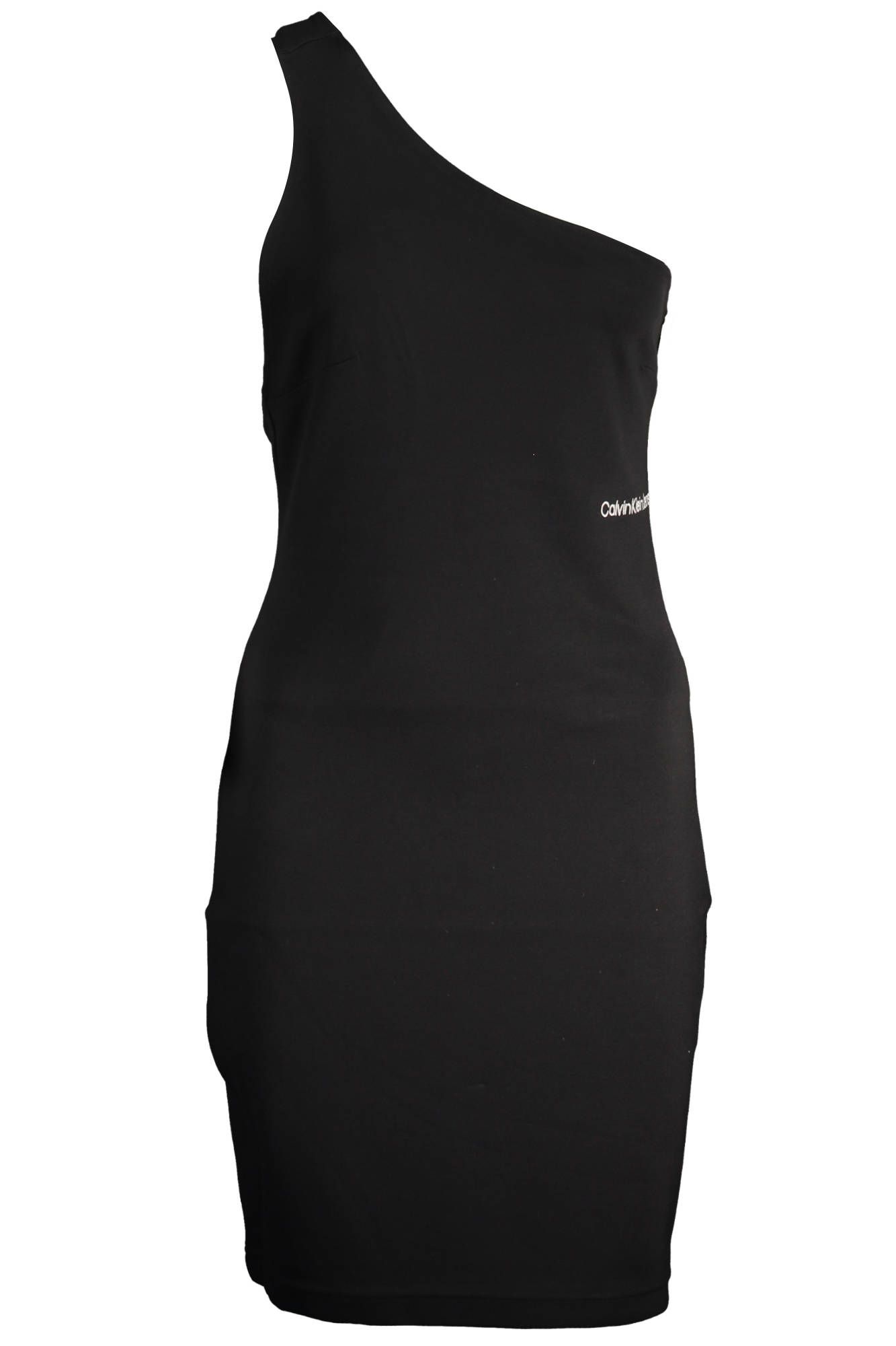 

Черное женское платье из эластана Calvin Klein
