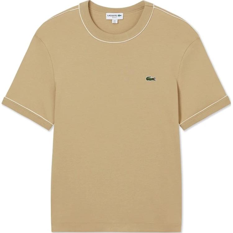 

Футболка SS25 мужская LACOSTE, коричневый