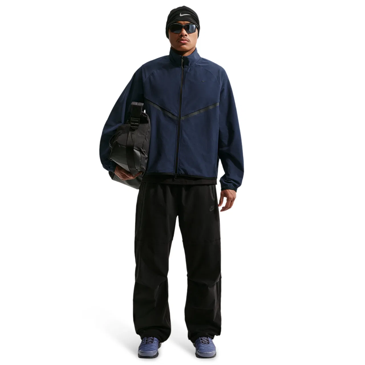 Куртка Tech Shori Knit Track Jacket Nike, цвет Obsidian/Black — фото 3