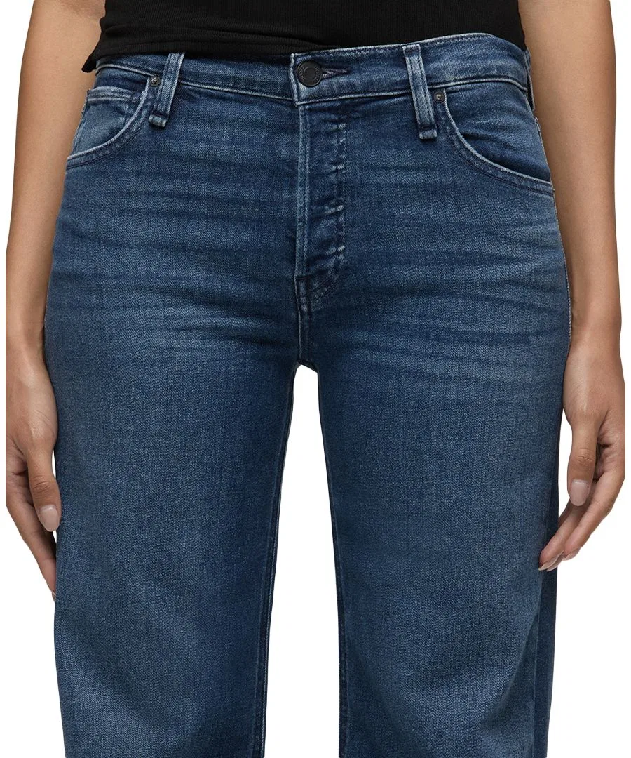 Джинсы с высокой посадкой и широкими штанинами Rosie Hudson Jeans, Dover — фото 4