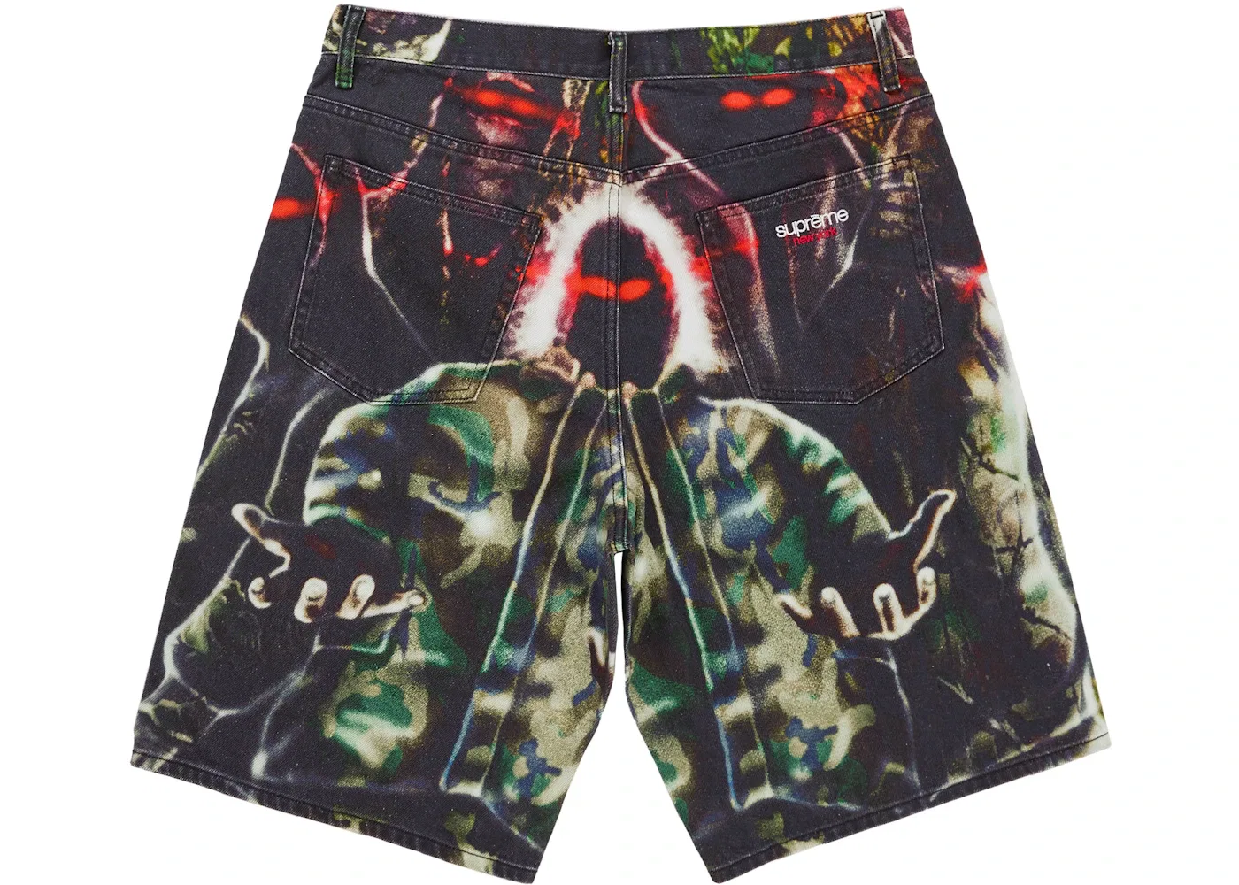 Мужские шорты свободного кроя с абстрактным принтом Short Supreme, Multicolor — фото 2