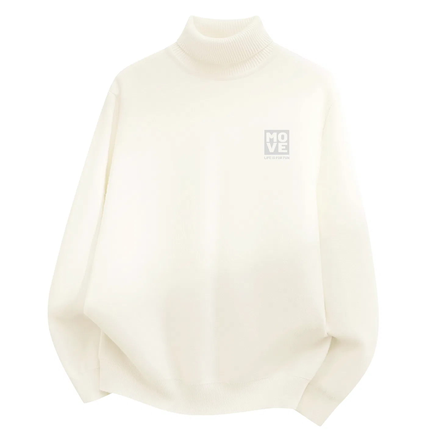 Детский свитер с принтом MINISO, White