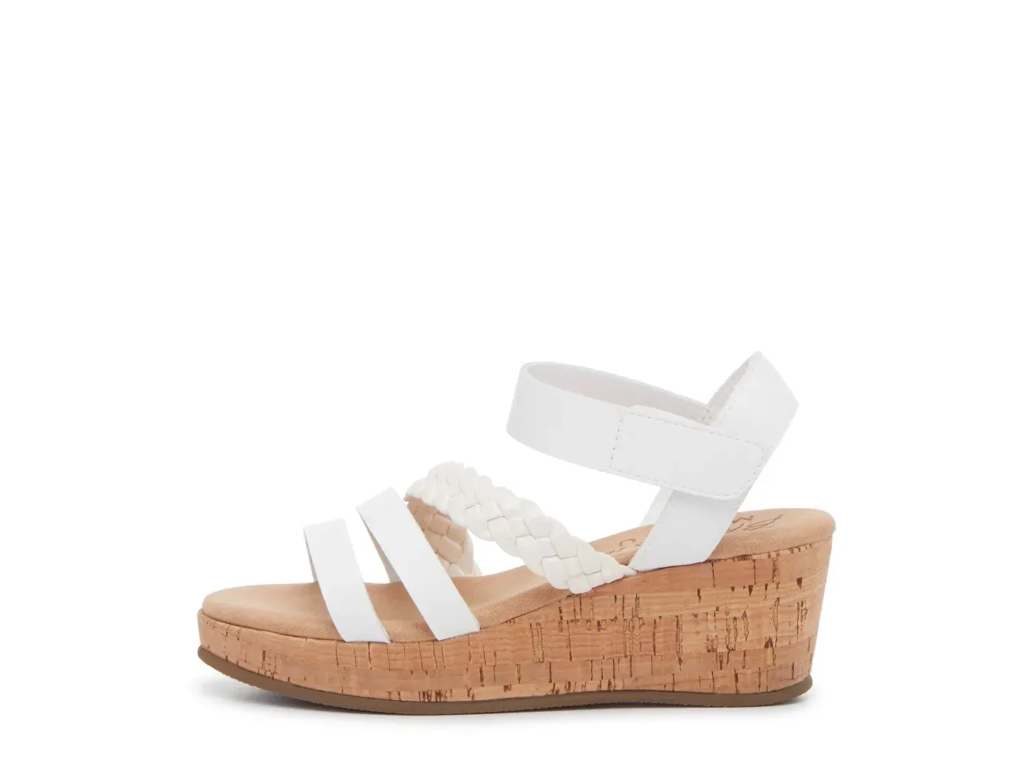 Босоножки на танкетке с ремешками Lovely Wedge Sandal, Blowfish Malibu, белый — фото 3