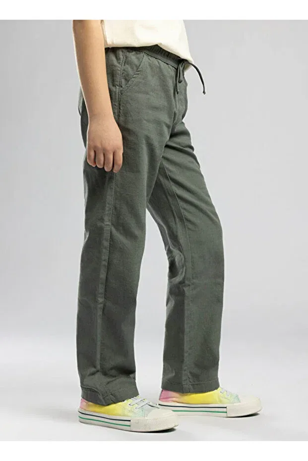 Детские брюки для мальчиков однотонные Lee Cooper, Khaki