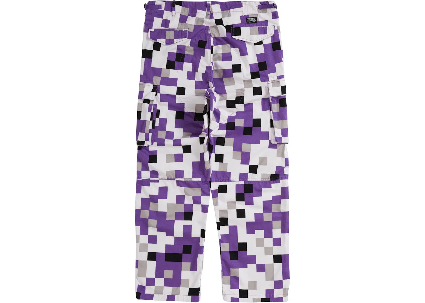 Мужские брюки с камуфляжным принтом Supreme Pant (FW20), Purple Digi Camo — фото 2