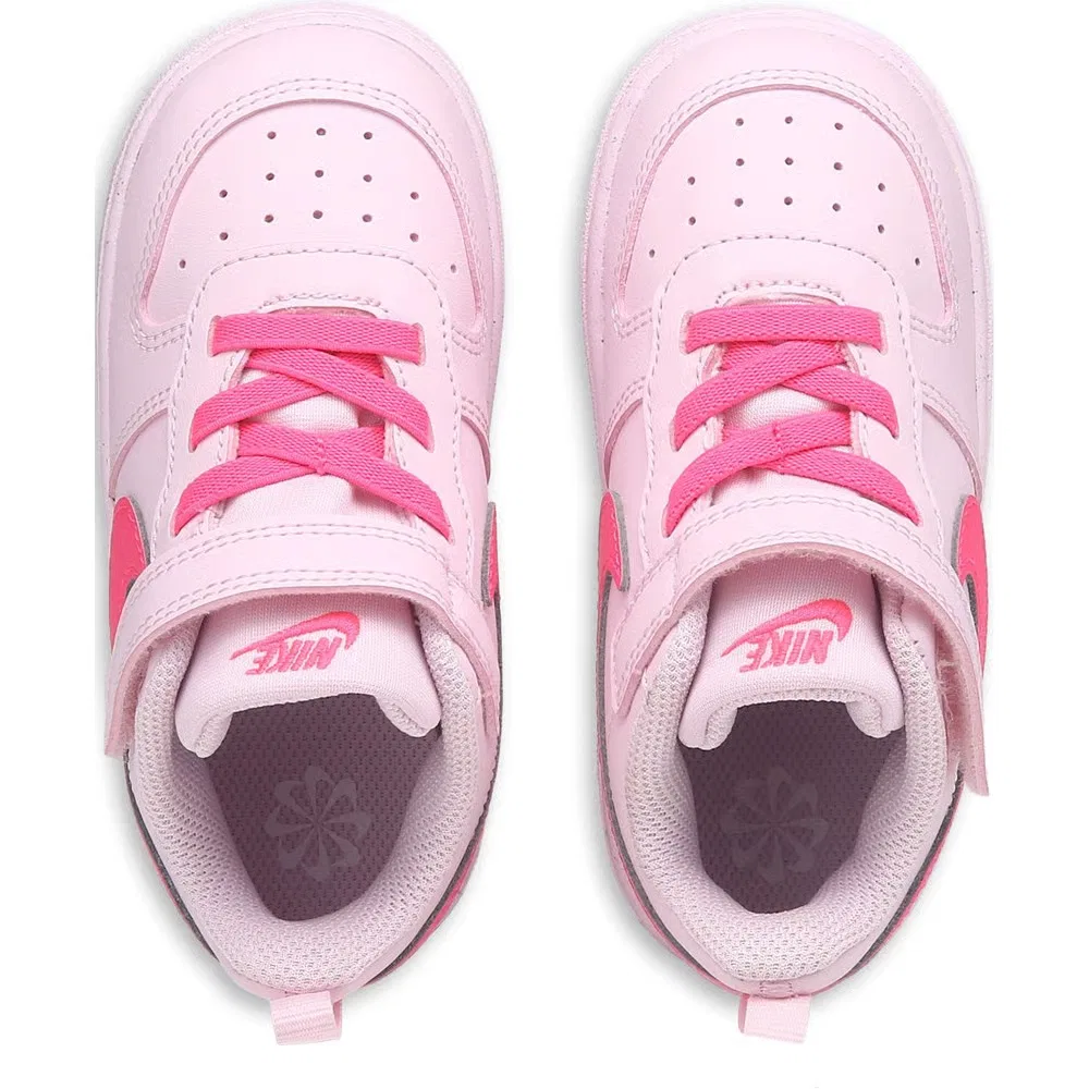 Детские кроссовки Kids' court borough low recraft для малышей Nike, Pink/Pink — фото 4