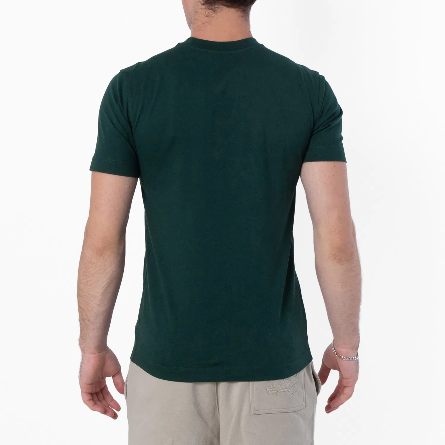 Футболка с принтом Duck Print Cotton Jersey T-Shirt Burberry, Ivy — фото 3