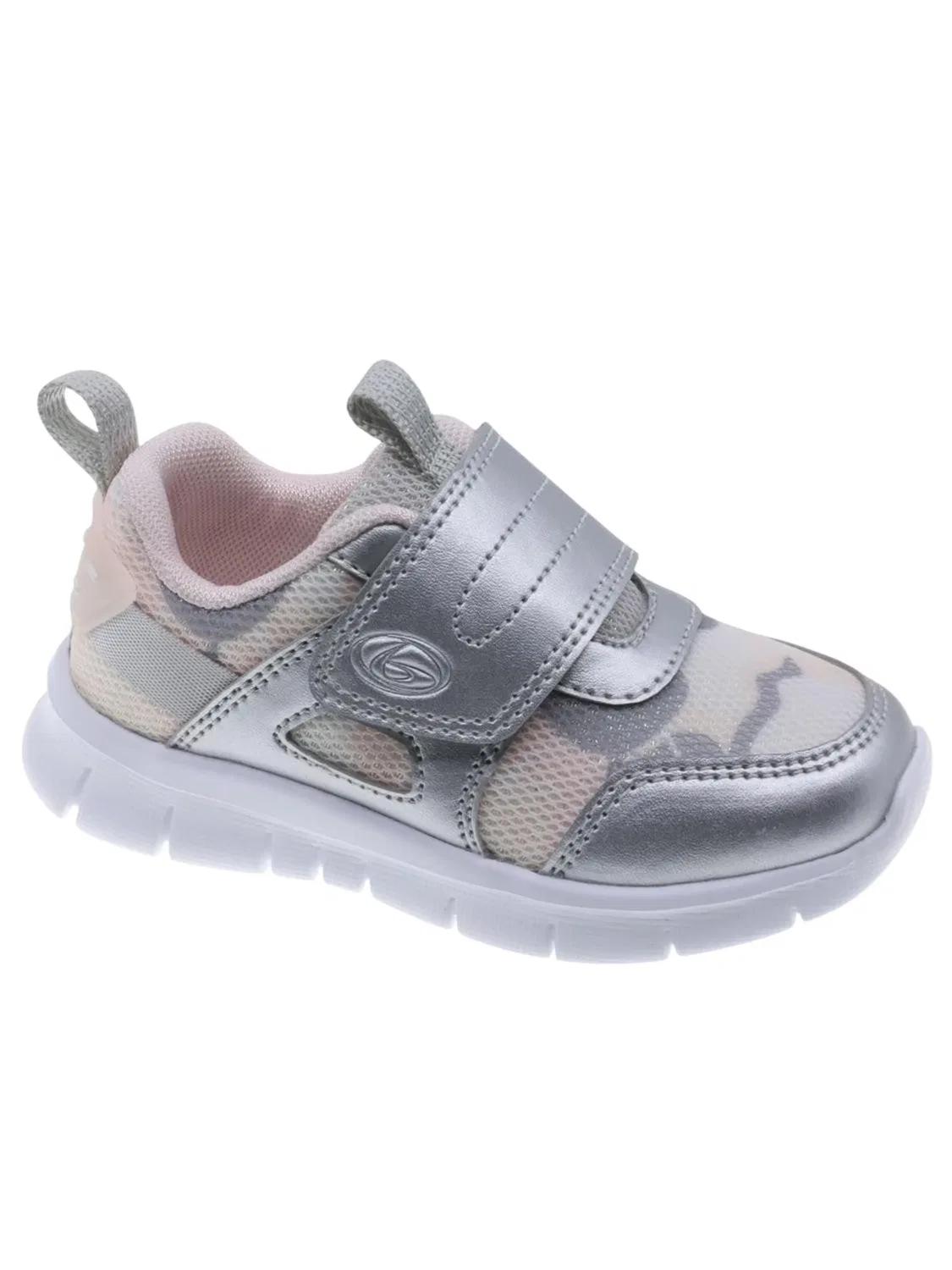 Кроссовки Beppi Casual серебристого цвета