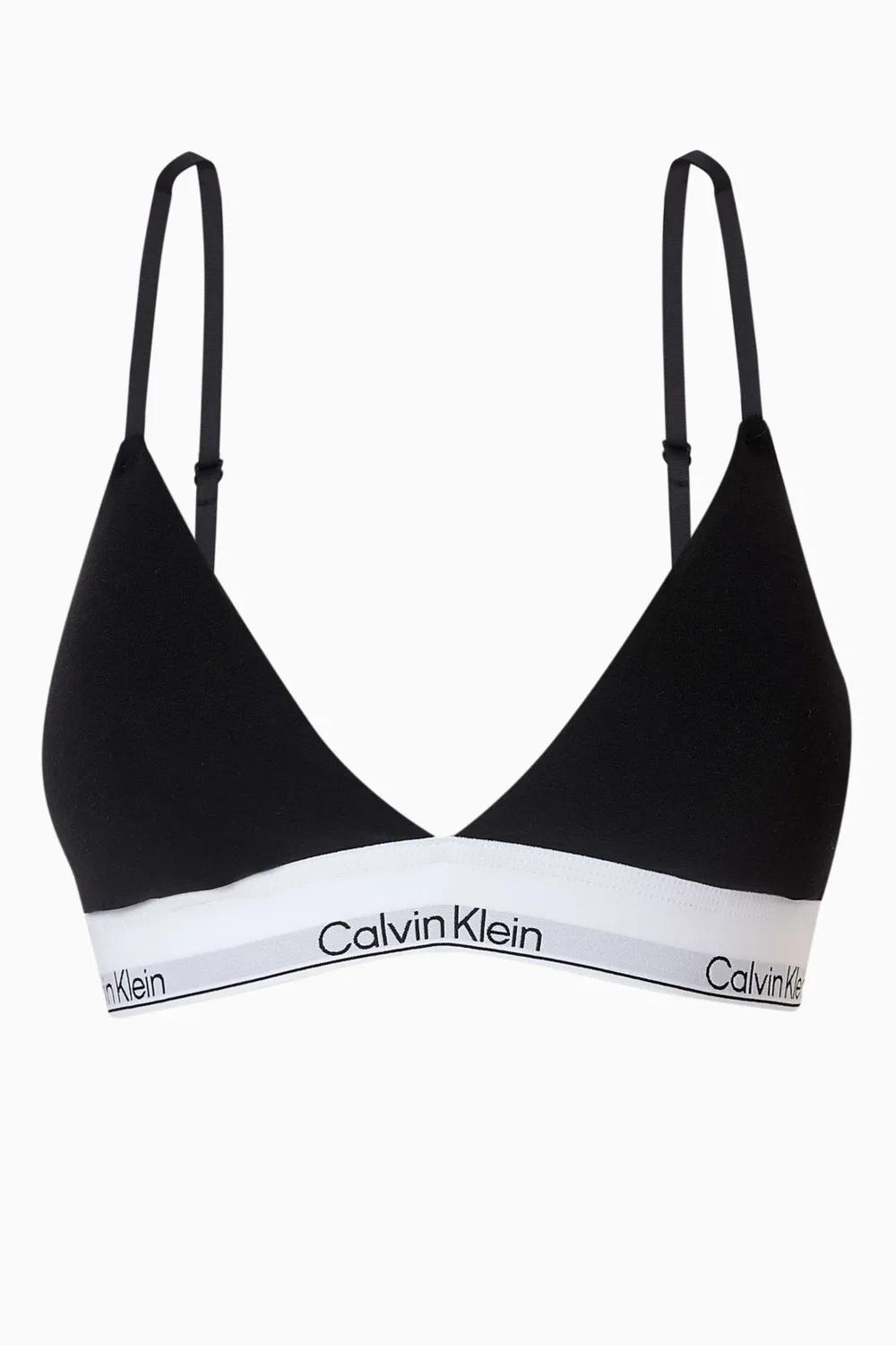 Бюстгальтер треугольный Icon Logo Calvin Klein, черный