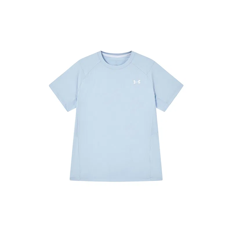 Футболка с круглым вырезом, умеренная растяжимость, Under Armour, Light Silicon Blue