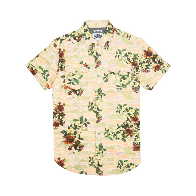 

Рубашка Billionaire Boys Club Garden Woven Shirt 'Eggnog', белый