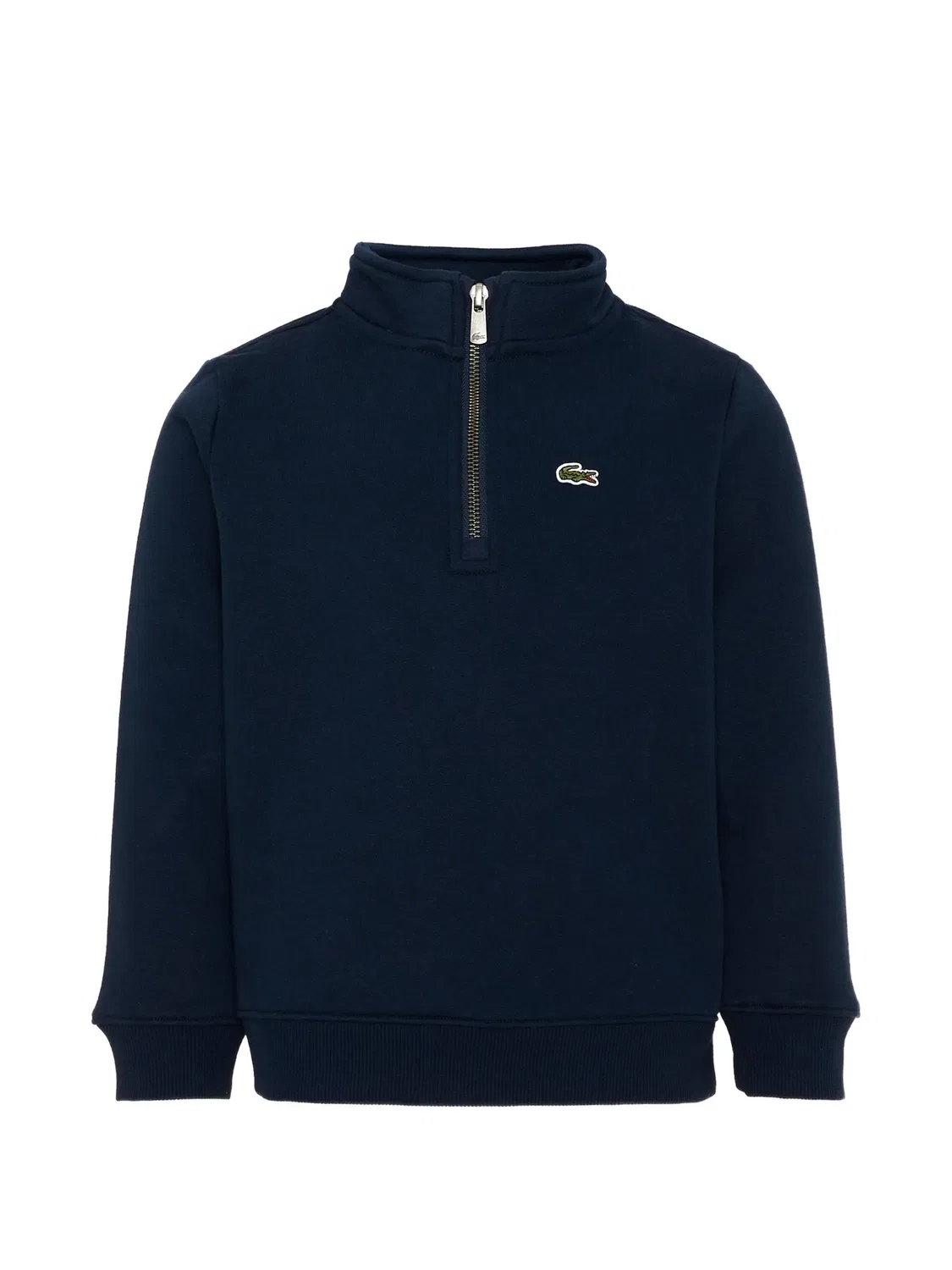 Толстовка на молнии 1/4 синяя Lacoste, синий