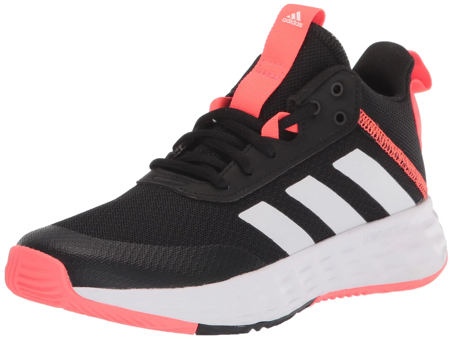 Детские кроссовки для баскетбола Ownthegame 2 Adidas, Core Black White Turbo