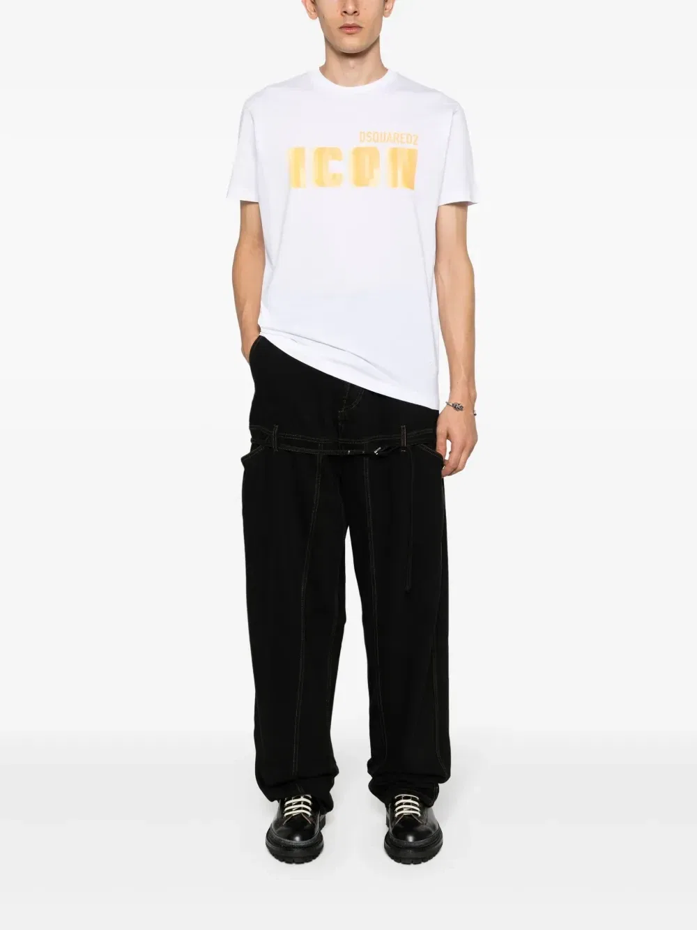 Футболка с принтом Icon Blur Dsquared2, белый — фото 2