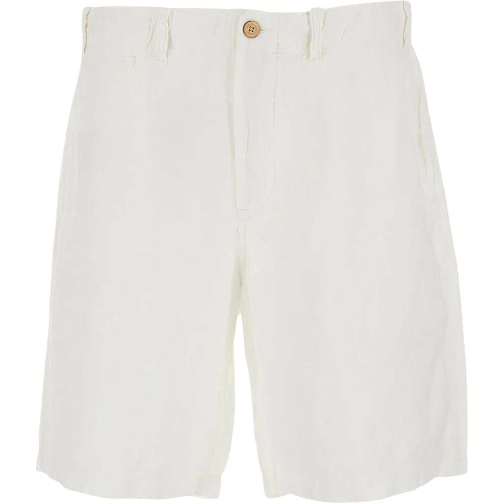 Шорты повседневные из хлопка Polo Ralph Lauren, White