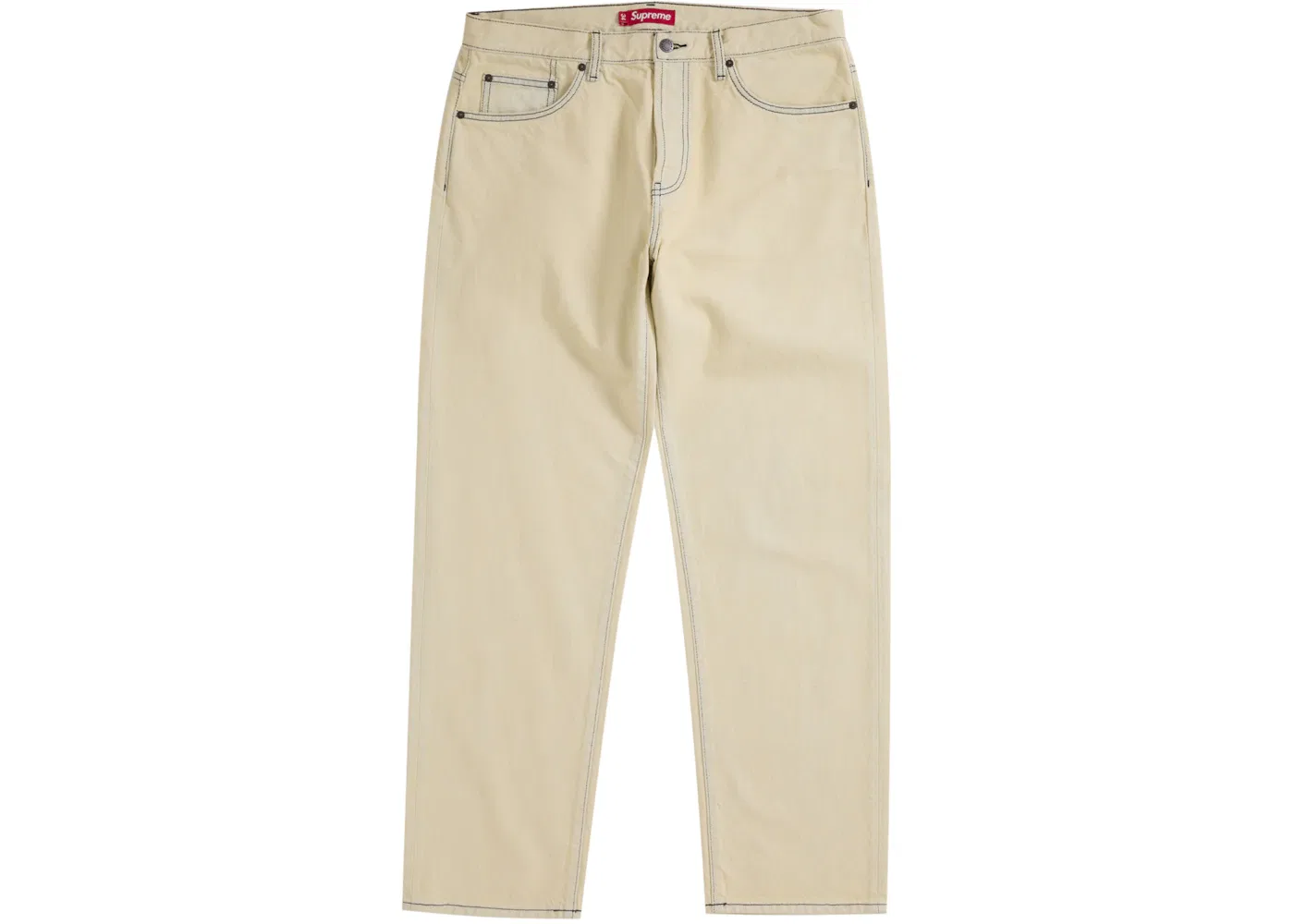 Мужские джинсы с потертостями Supreme Jean (SS25), Bleached