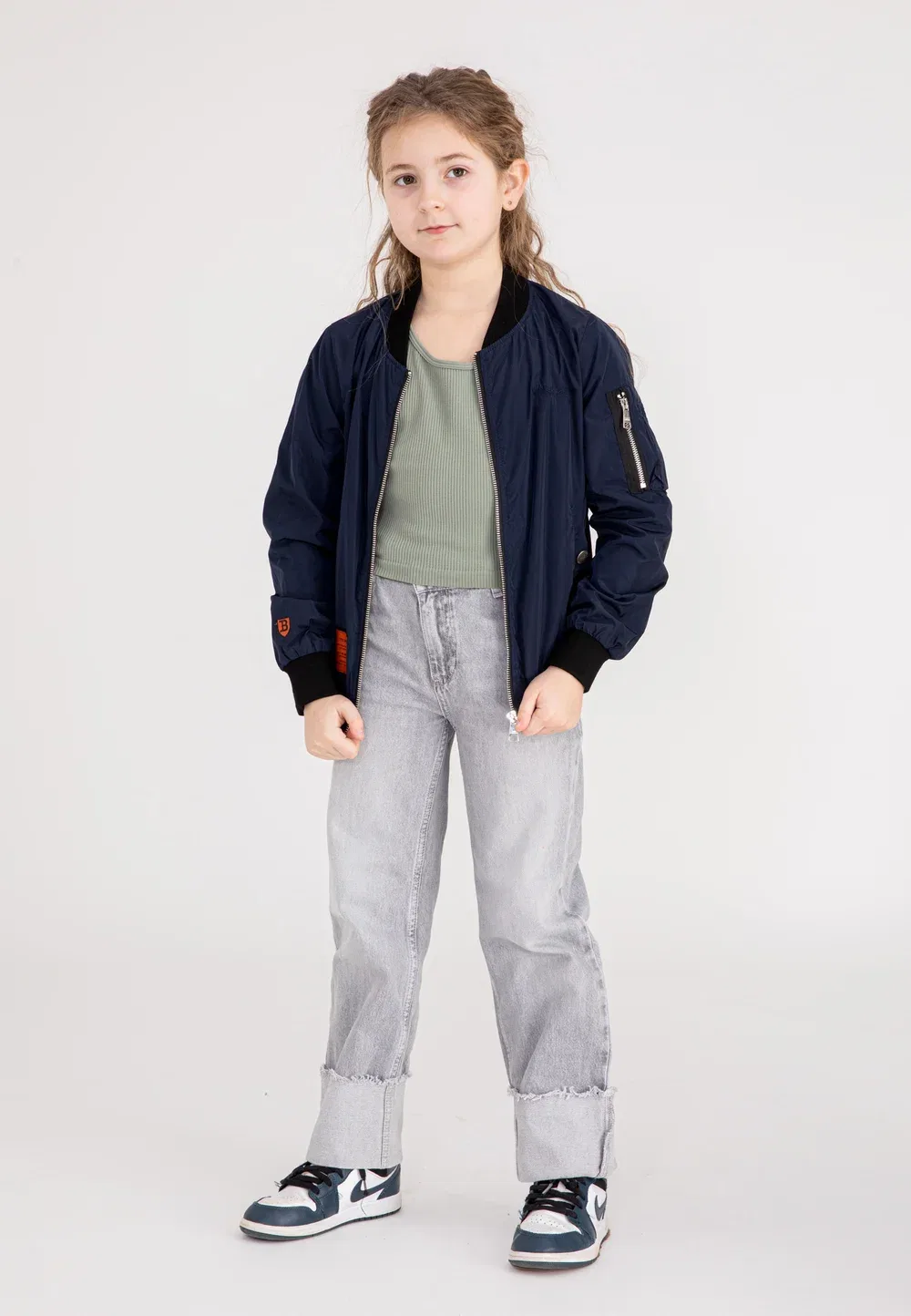 Ma1-Kids - куртка-бомбер Bombers, Navy Blue