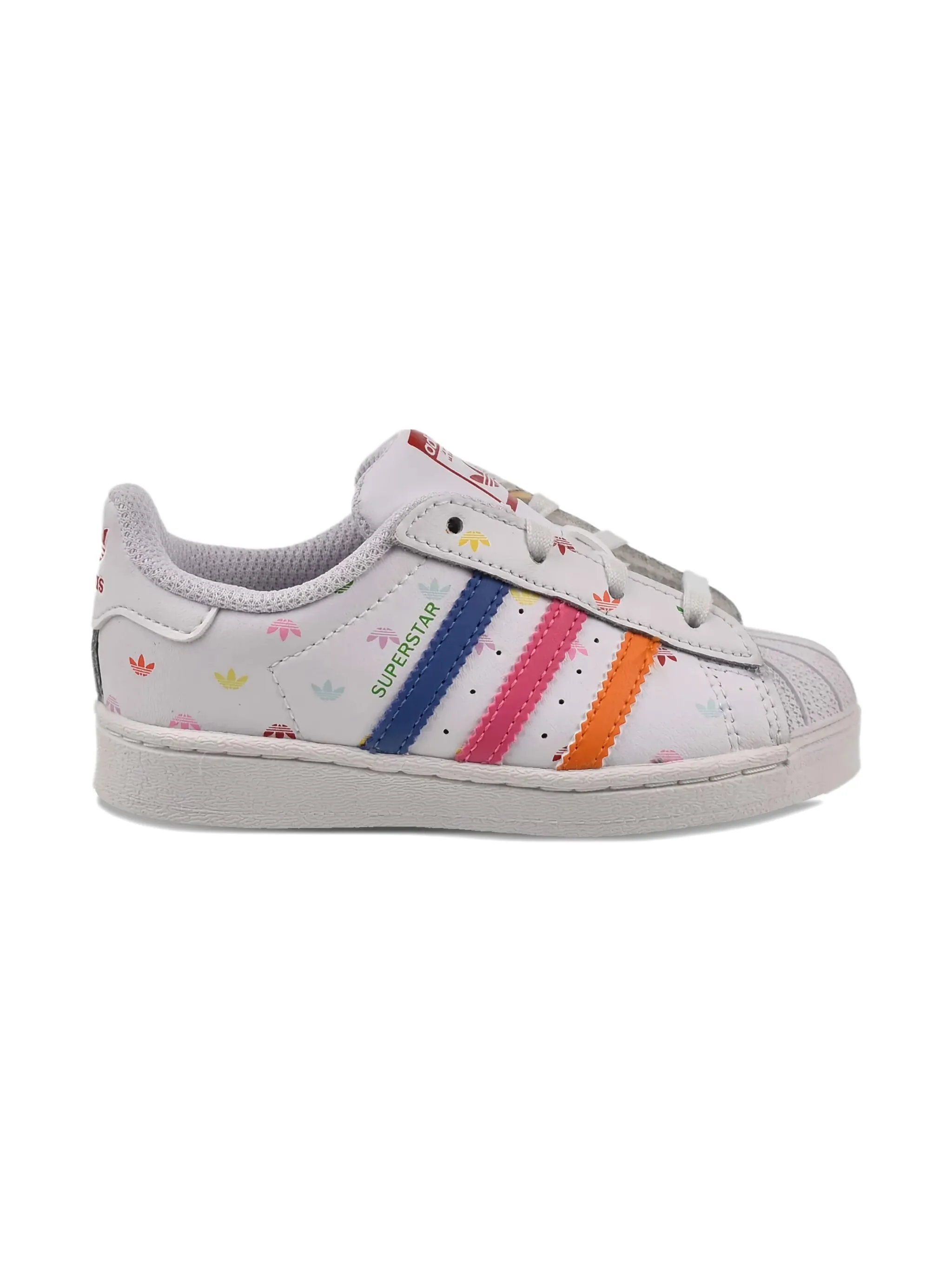 Кеды Superstar с логотипом Adidas Kids, белый — фото 2