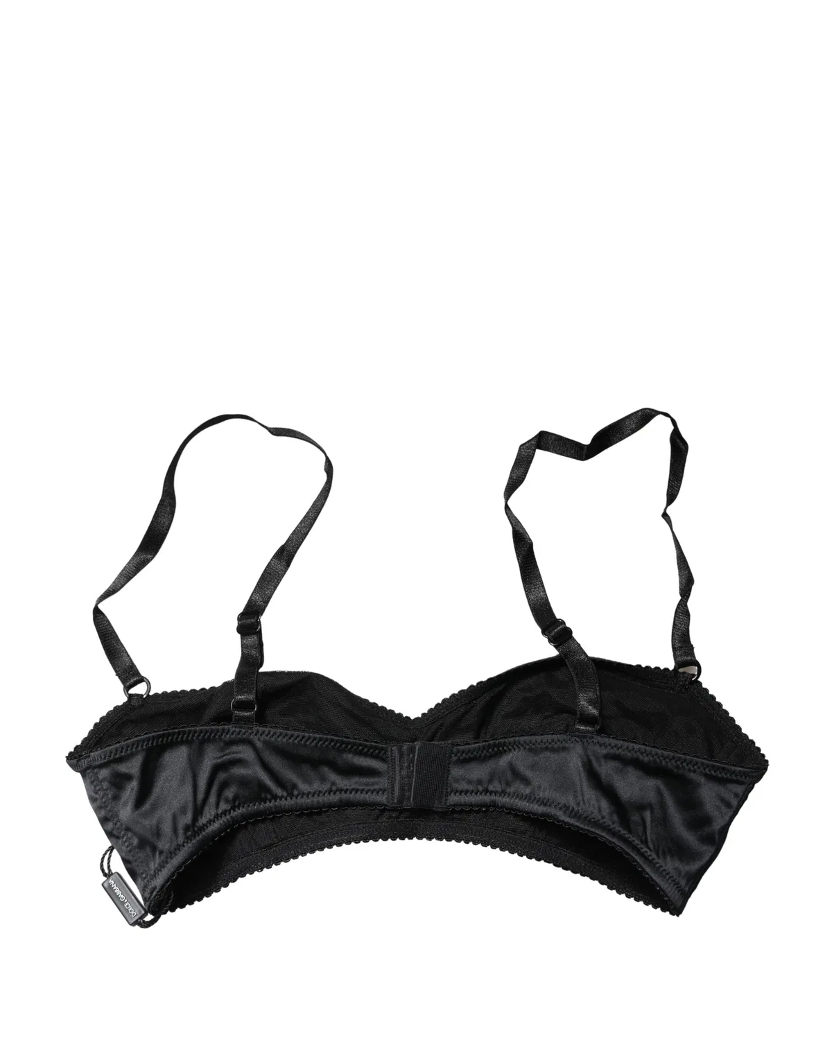 Женское бюстгальтер-балконет с чашечками B Semi-Pad Underwire Balconnet Bra Dolce & Gabbana, Black — фото 3