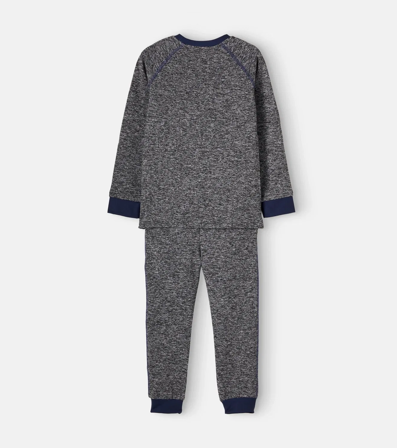 Комплект лыжного топа и леггинсов с логотипом Stella Mccartney Kids, серый — фото 3