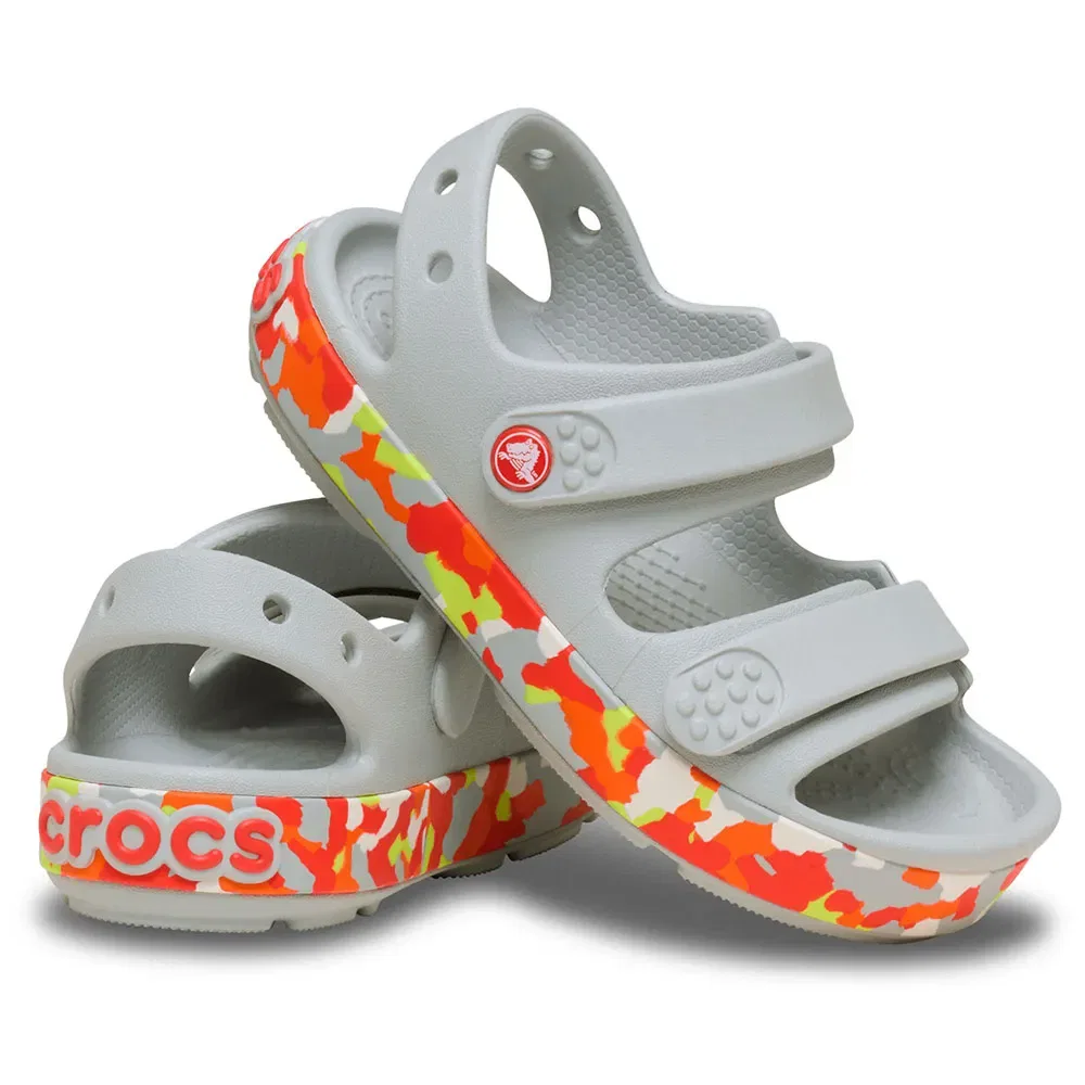 Сандалии Crocband Cruiser Glow Confetti Crocs, серый — фото 3