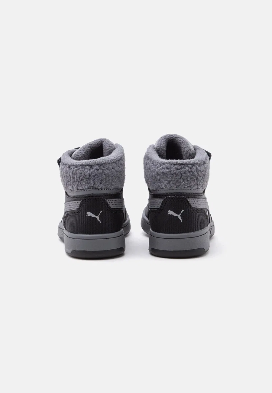 Снежные ботинки PUMA 'Rebound Slam Mid Cozy' серого и светло-серого цвета — фото 4
