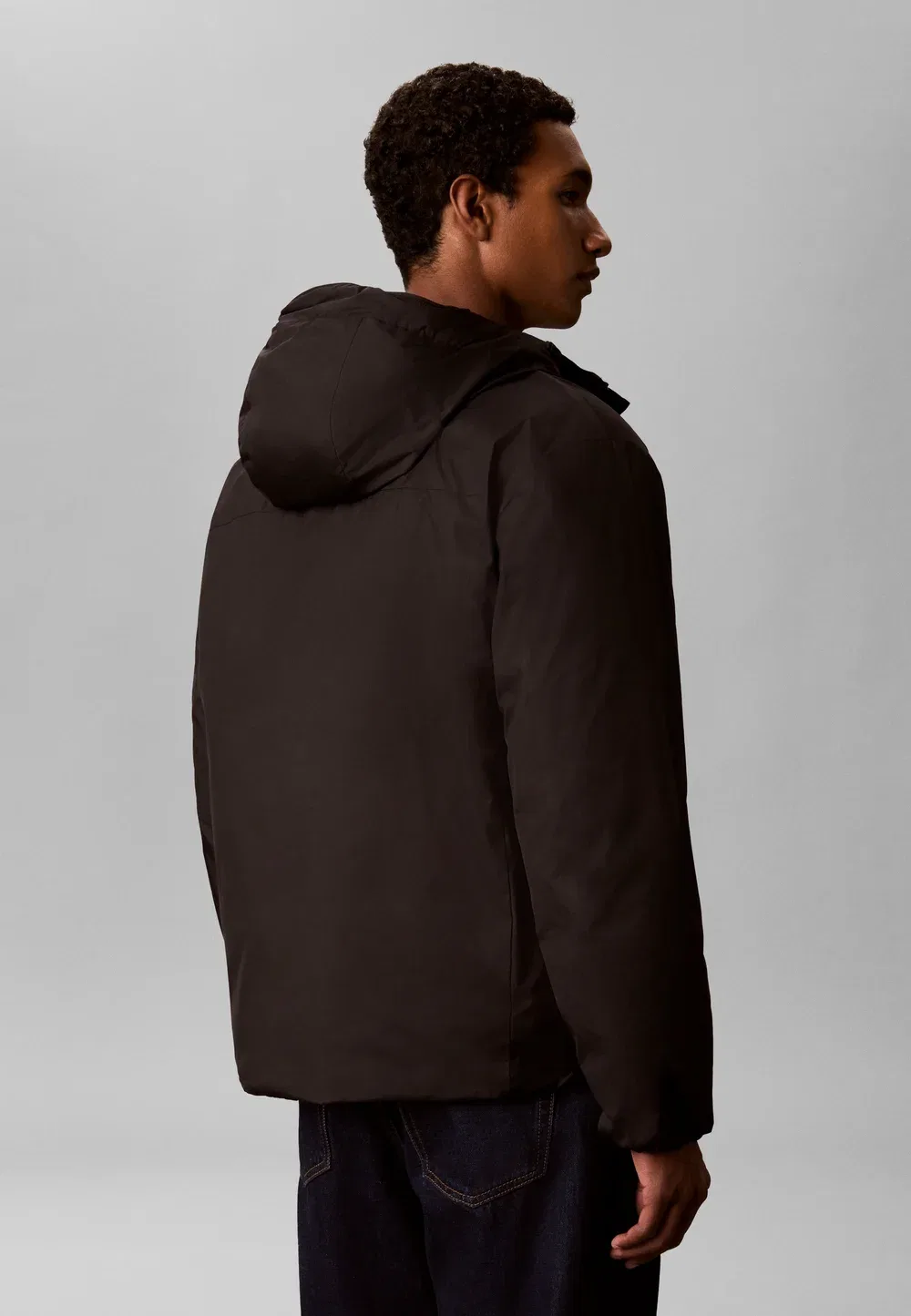 Сверхлегкая - легкая куртка Calvin Klein, Black — фото 3