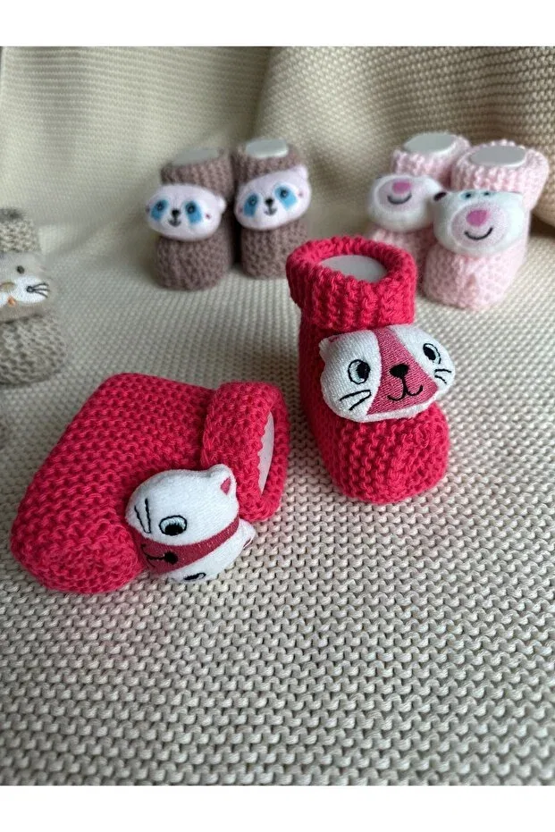 Детские носки для новорожденных с игрушкой Myluni, Fuchsia2