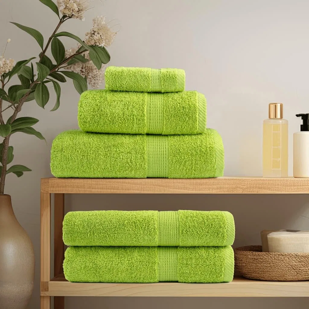 Мочалки 2 шт, Premium, 30x30 см, 600 г/м2, Apfelgrün Generisch — фото 3