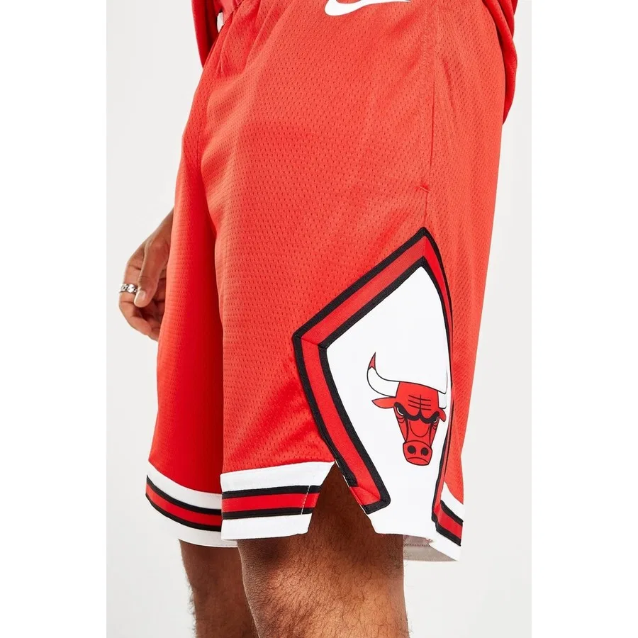 Шорты Nike Dri-FIT NBA Chicago Bulls Swingman, Красный — фото 4