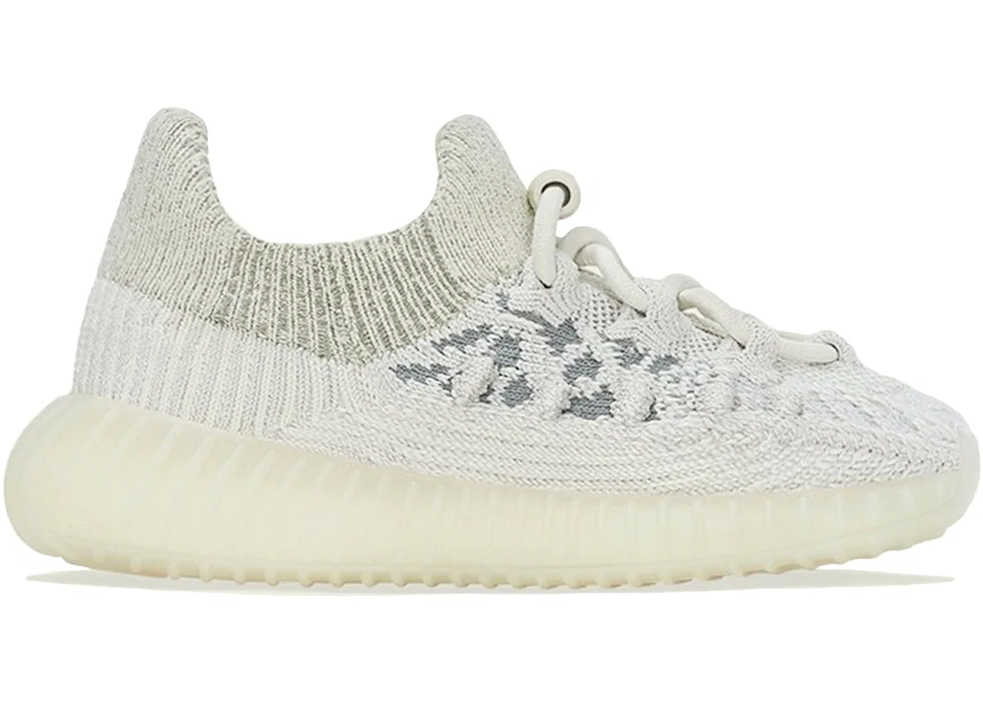 Детские кроссовки Lifestyle с принтом Yeezy 350 V2 CMPCT Adidas, Slate Bone