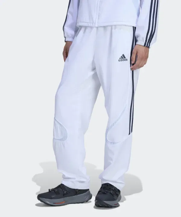 Тренировочные брюки Teamgeist Adicolor, Adidas, белый
