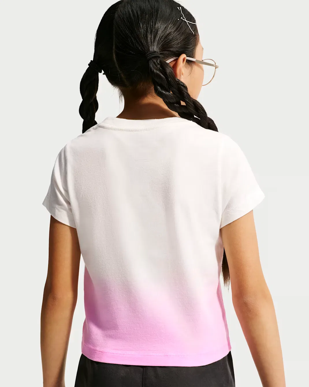 Футболка для девочек (старших дошкольниц) Nike Sportswear, Sail — фото 2