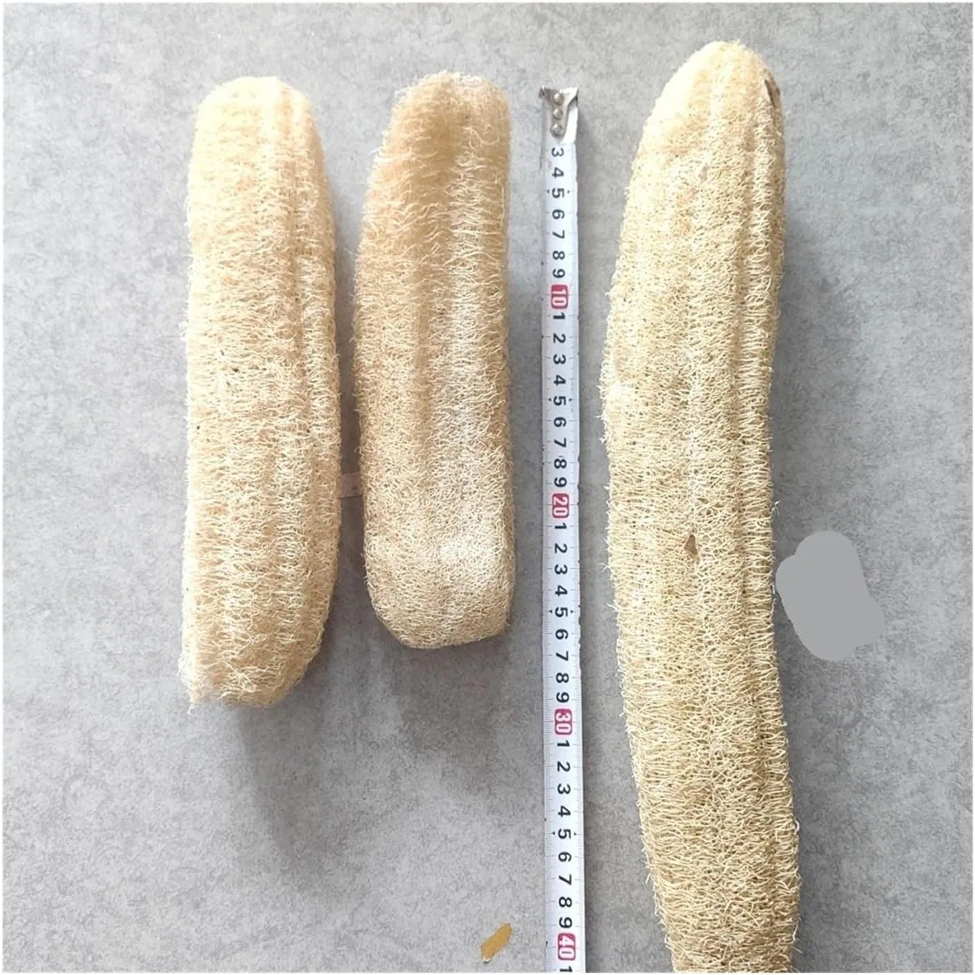 Мочалка из натуральной люфы CLENEA, набор 8 шт, 10-15 см, 8 Pieces — фото 2