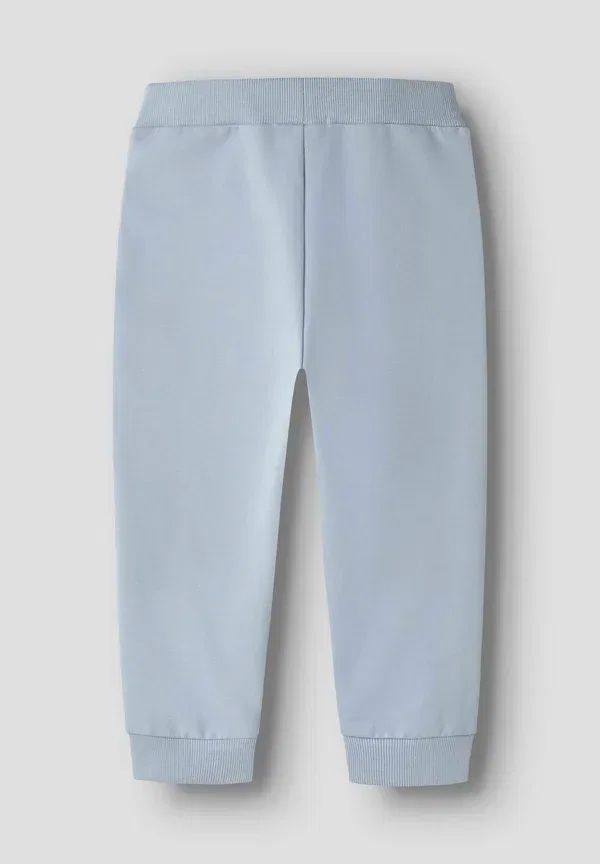 Брюки хлопковые Tracksuit bottoms Name It Fog, синий — фото 2