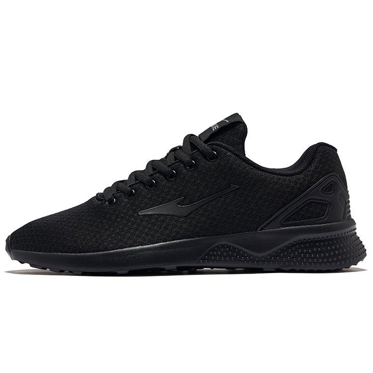 

Erke Дышащие прочные низкие спортивные повседневные кроссовки мужские Jet Black Deep Cool Gray, цвет Jet Black Deep Cool Gray