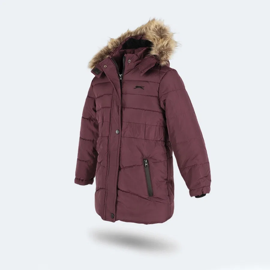 Детская куртка с капюшоном и принтом Candy New Slazenger, Фиолетовый — фото 4