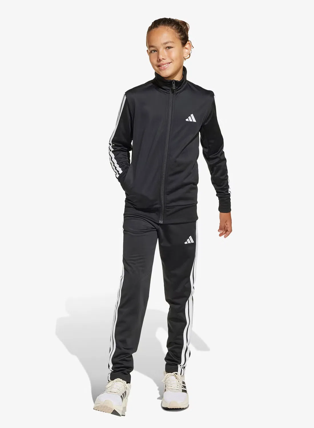 Комплект спортивный с технологией Climacool Adidas, черный — фото 3