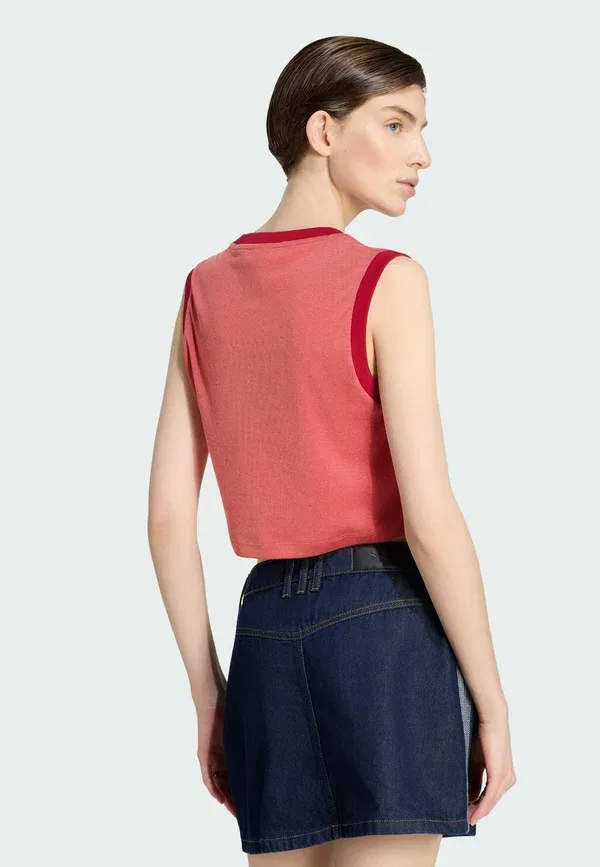 Топ Adidas Originals, красный — фото 2
