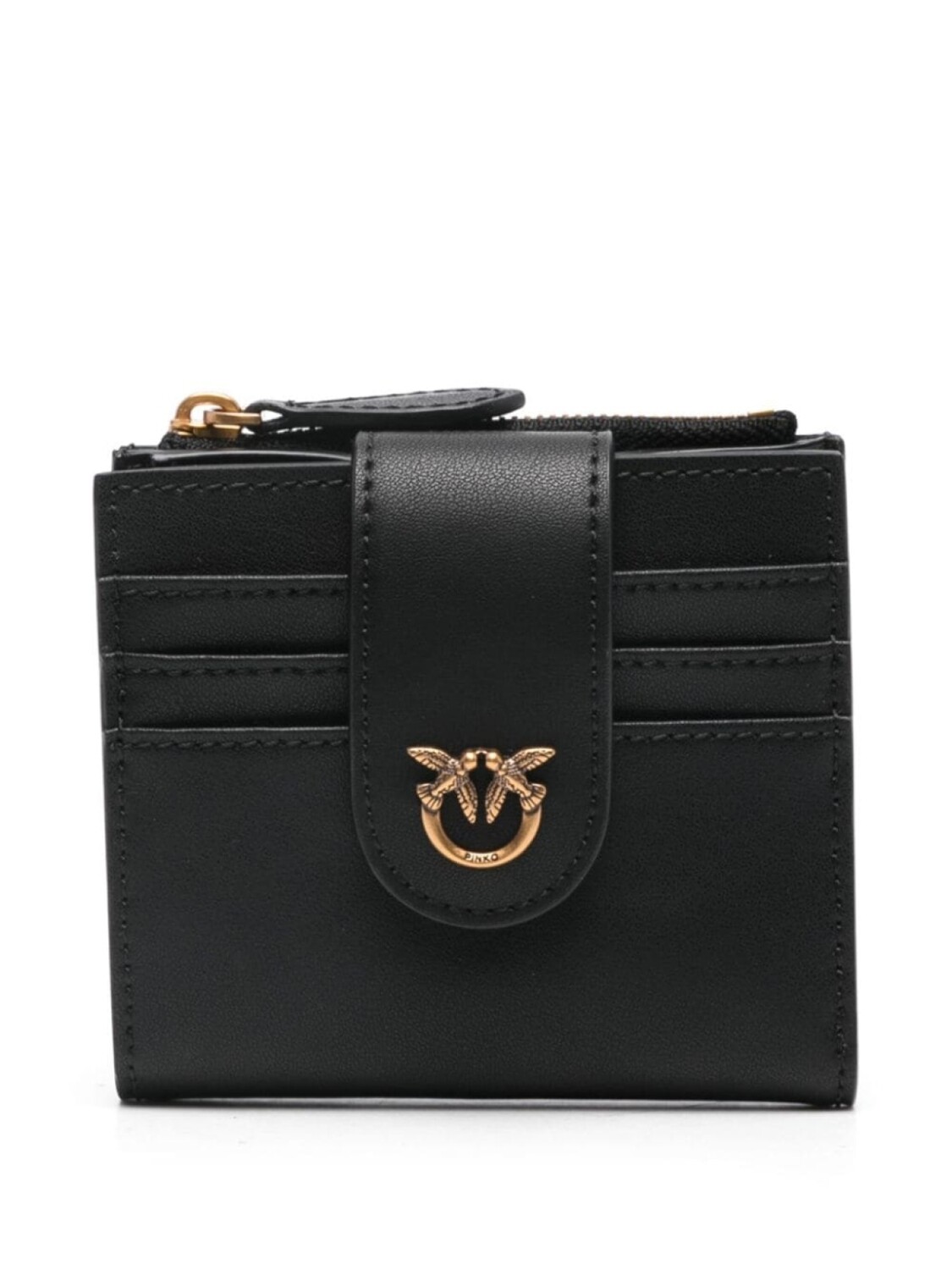 

PINKO кожаный кошелек, черный