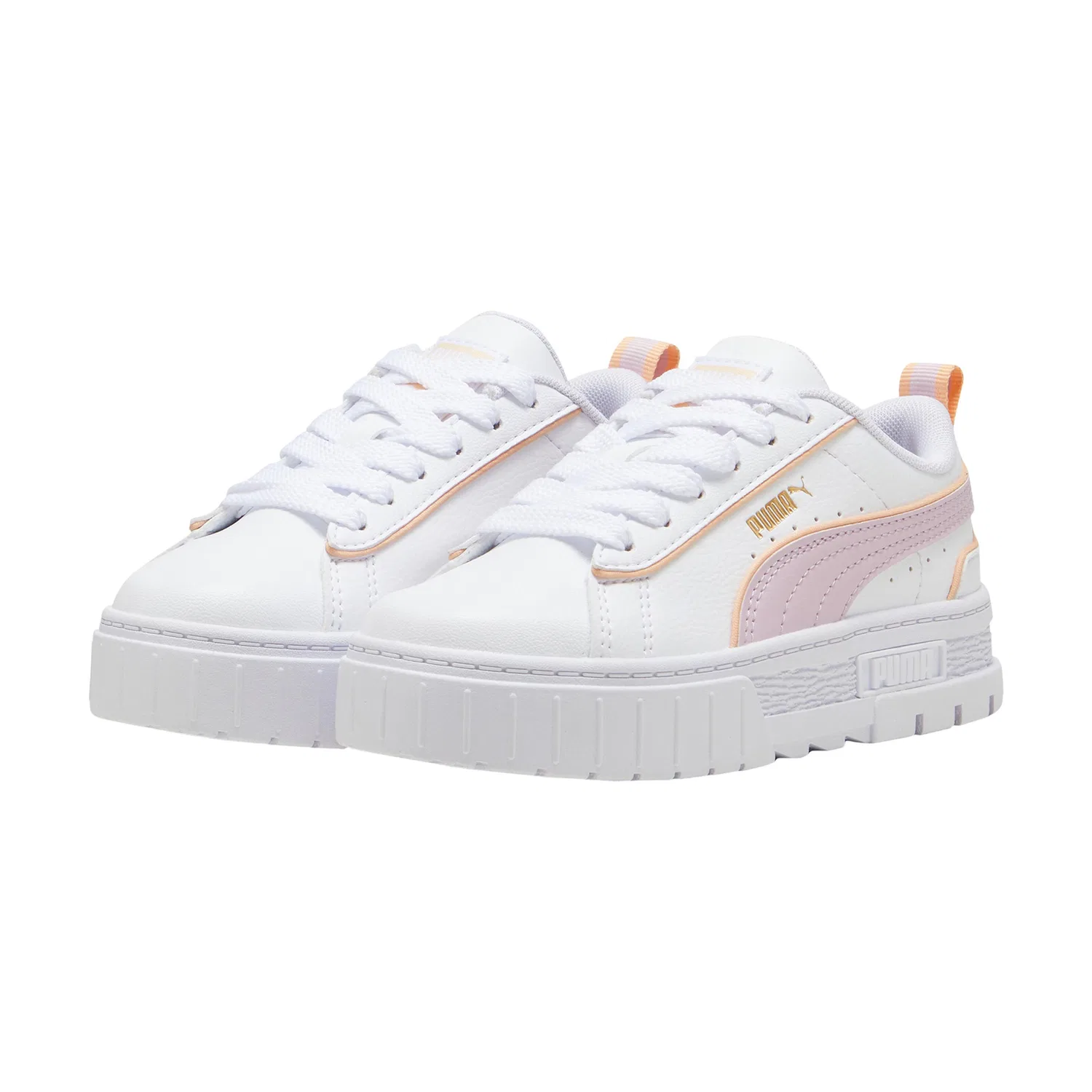Детские кроссовки с принтом Puma Mayze, Weiss — фото 3