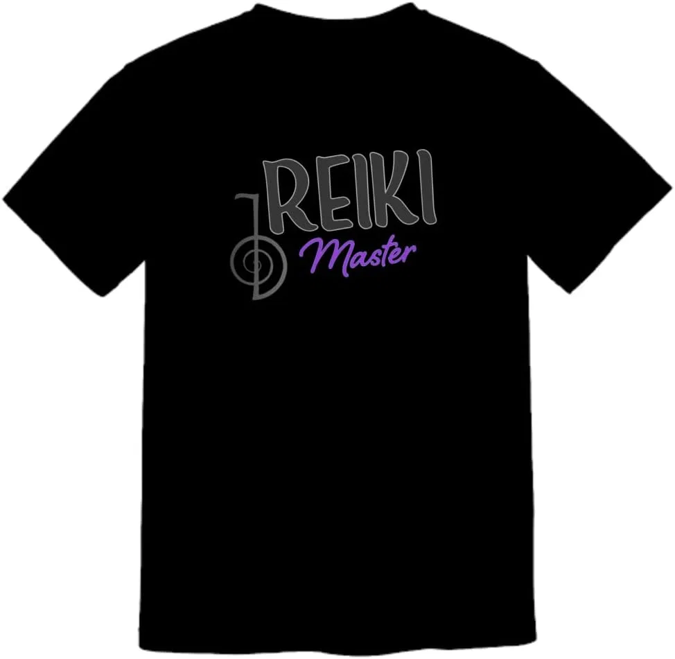 Мужская футболка с символом Reiki Comfort Colors, Black