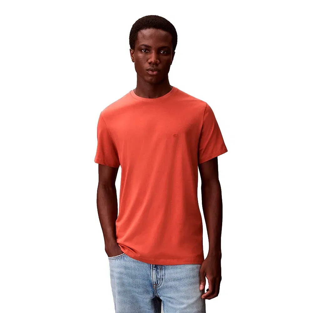 Футболка с коротким рукавом Slim Fit Liquid Touch Calvin Klein, оранжевый