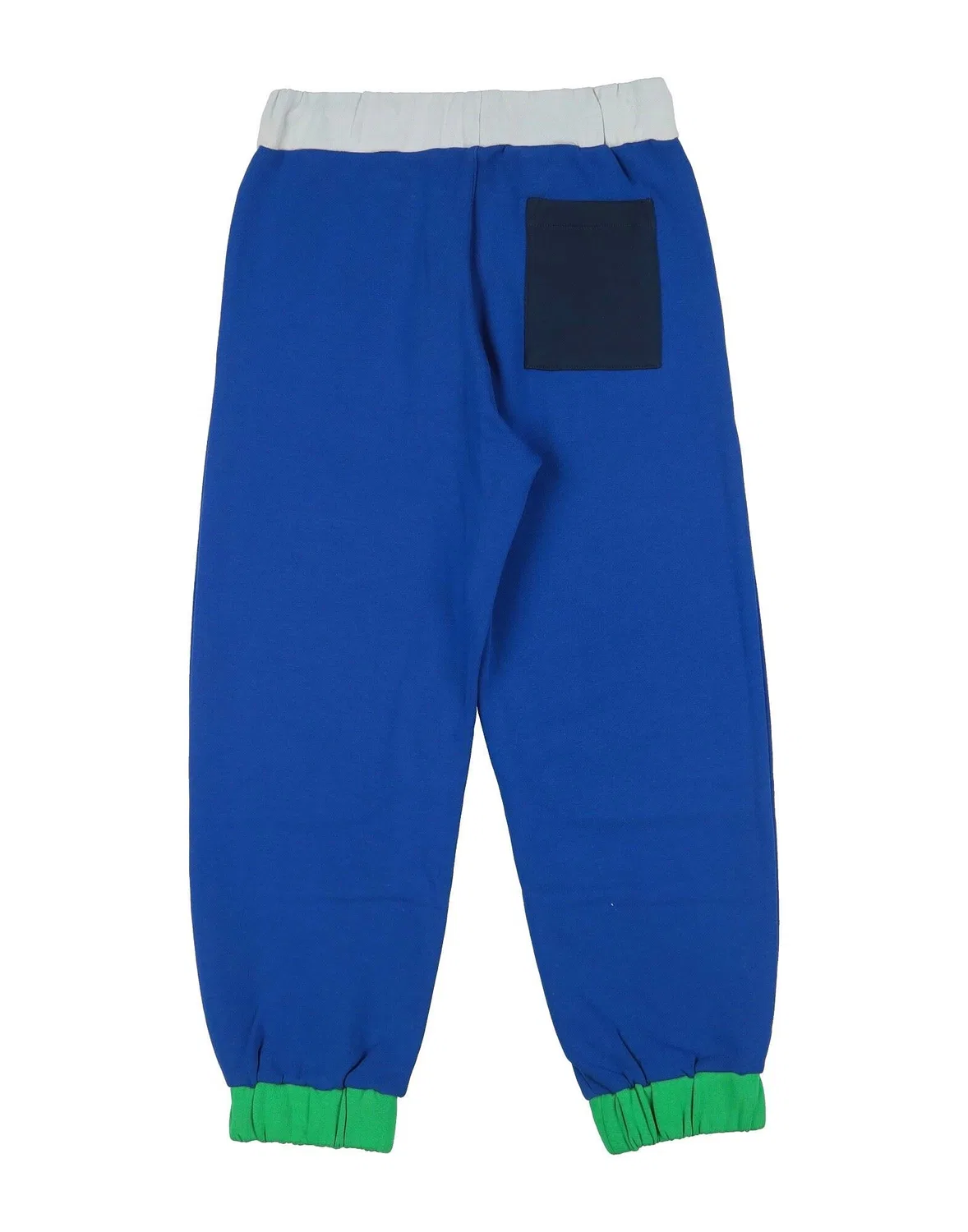 Детские спортивные штаны из флиса Kenzo Kids, синий — фото 2