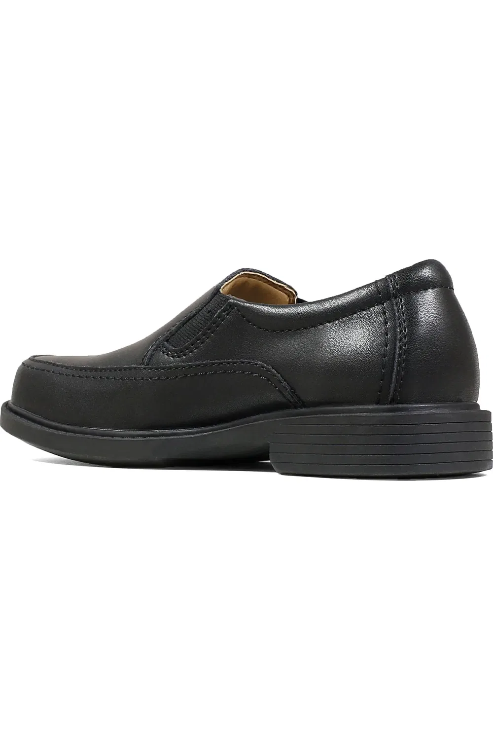 Детские туфли лоферы с мокасиновым швом Bogan II Florsheim, черный — фото 2
