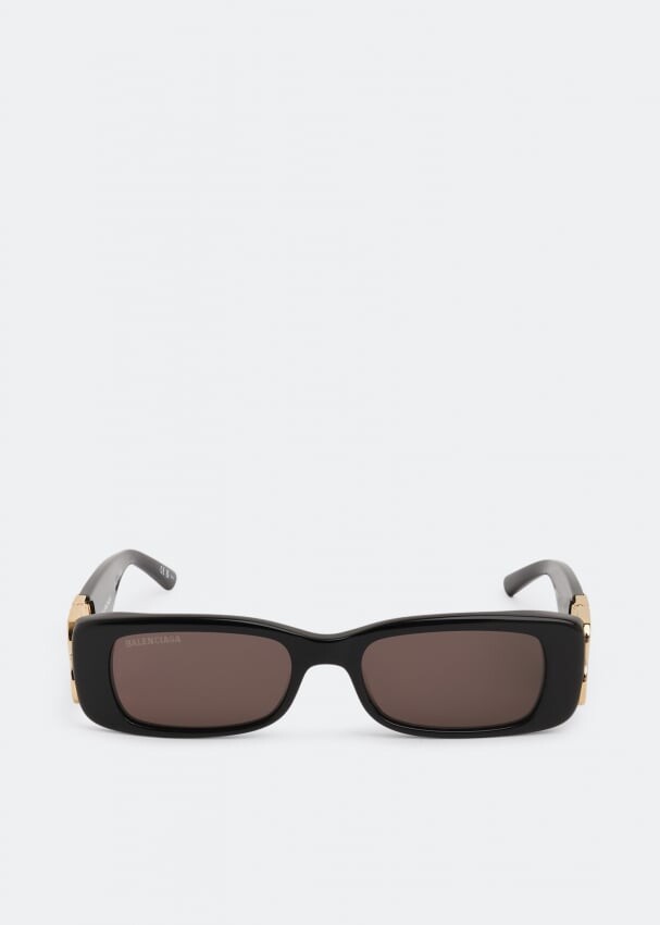 

Солнечные очки BALENCIAGA Dynasty rectangle sunglasses, черный