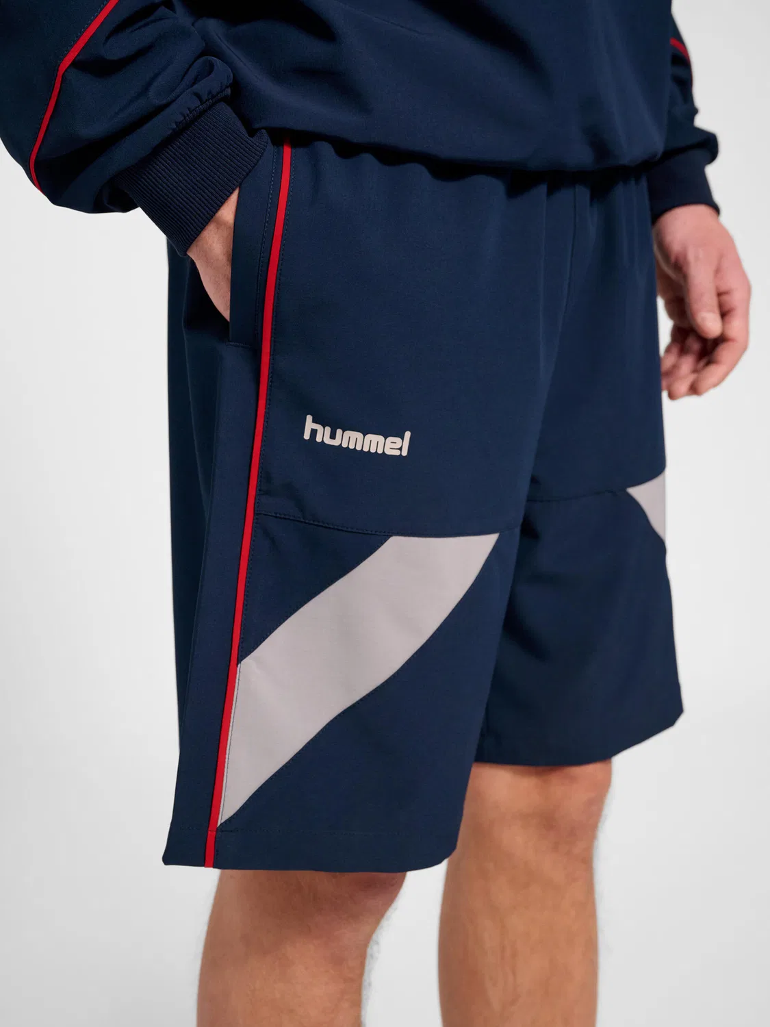 Детские шорты с регулируемой талией Hmlworld Hummel, Kosmosblau Konigsblau — фото 4