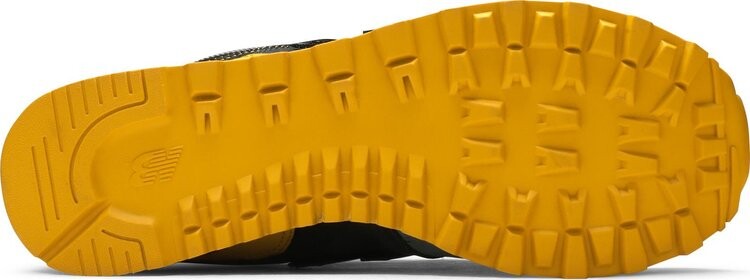 Кроссовки New Balance хShelflife 574 City of Gold, черный/желтый — фото 3