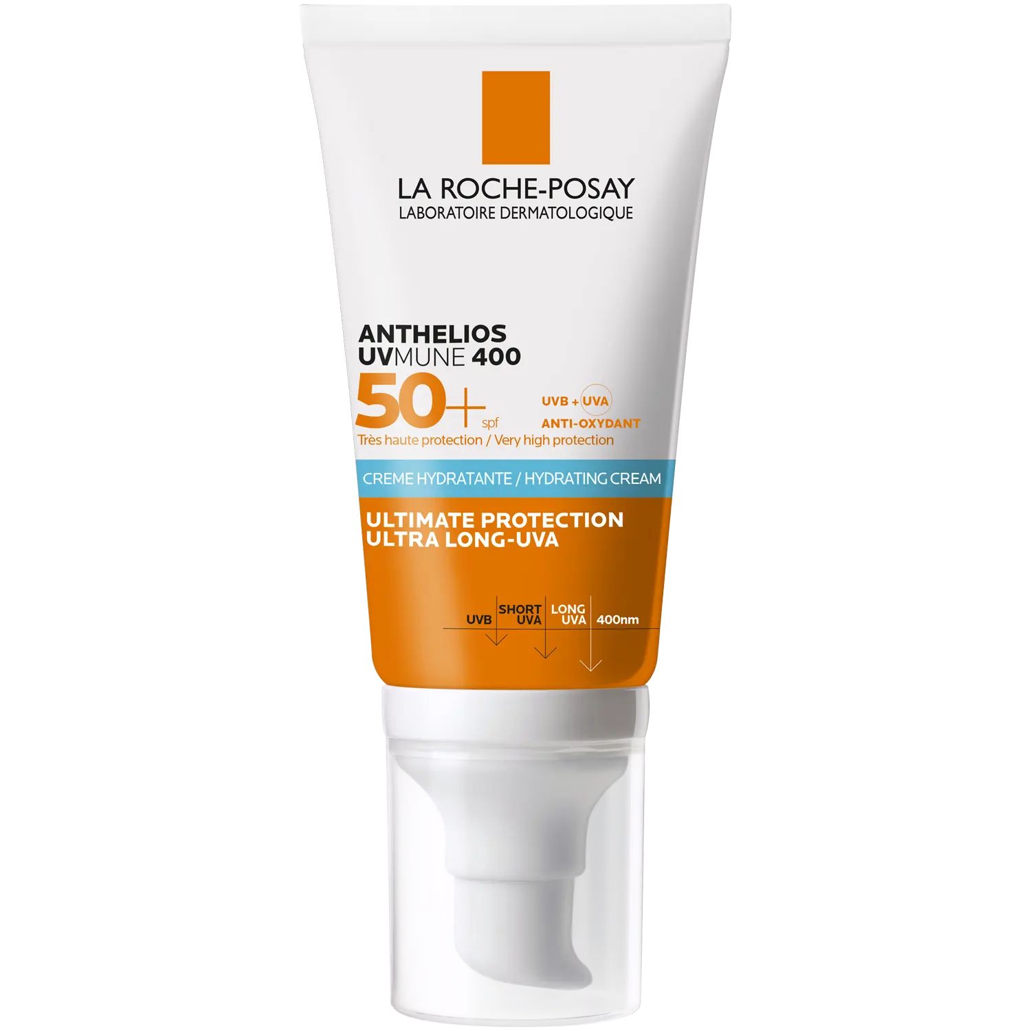 

La Roche-Posay Anthelios UVmune 400 увлажняющий крем для лица с фильтром SPF50+, 50 мл