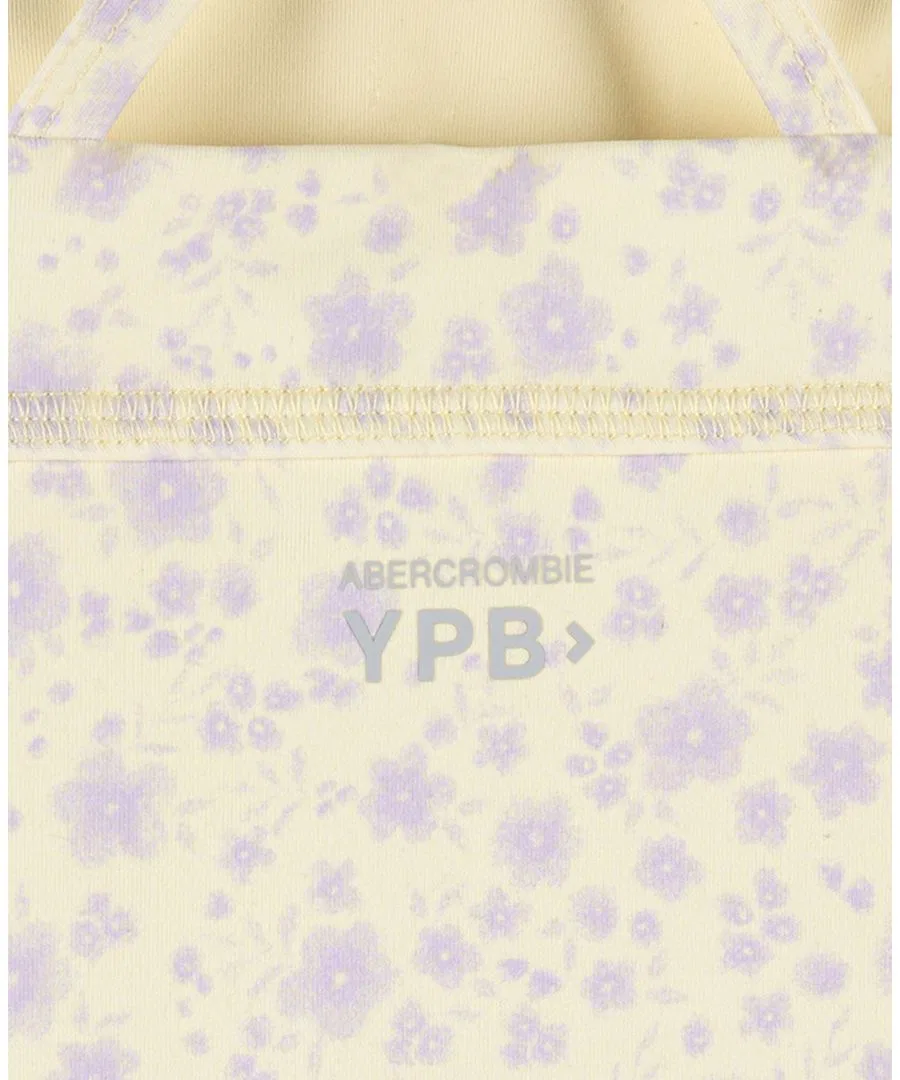 Детское мини-платье YPB с заниженной талией и принтом, надеваемое через голову Abercrombie Kids — фото 4
